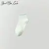 Calcetines Cortos de Primavera y Otoño, Calcetines de Color Sólido para Mujer, Estilo Delgado de Algodón Puro, Calcetines Cortos Deportivos Casuales Coloridos para Estudiantes, Versátiles de Color Caramelo