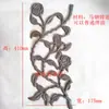 Acessórios para Corrimão de Grade de Ferro Forjado Coleção de Acessórios para Portão de Ferro Forjado Acessórios de Flor de Ferro Forjado Decoração de Portão de Pátio Ferro Fundido