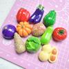 Accesorios de resina de verduras en miniatura para simulación, cuerda para el pelo DIY, pinza para el pelo, funda para teléfono móvil, colgante para taza de agua, materiales decorativos al por mayor