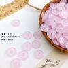 [Chunye Ji] Nuevo estilo chino imitación jade esmaltado hebilla de amor con forma de paz, pulsera, collar, pendientes, horquilla, material DIY