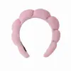 Diadema de Nube para Mujer 2025 Nueva Pinza para el Cabello para Lavarse la Cara Otoño e Invierno Artefacto de Corona Alta Diadema de Esponja de Invierno