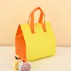 Bolsa para llevar Catering Aislamiento No tejido Bolsa Tote para Té con Leche Café Barbacoa Spot Comercial Bolsa de Papel de Aluminio