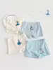 Calzoncillos bóxer de algodón para niñas, shorts antibacterianos Clase A para bebés, niños pequeños y niñas, no pellizcan las nalgas