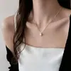 Exquisite colar de coração vermelho, nova coleção 2026, um design popular e de alta qualidade para outono e inverno, um choker único e bonito estilo francês