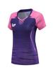 Nova Roupa de Tênis de Mesa Roupas de Tênis de Mesa Masculina e Feminina Roupas de Treinamento da Seleção Nacional de Manga Curta para Crianças Top Respirável 22065
