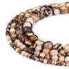 Suministro Directo de Fábrica Piedra Cebra Australiana Cuentas Sueltas Accesorios para Joyería Hilo de Mano DIY Cuentas Redondas Productos Semi-Terminados Listos para Usar Venta al por Mayor