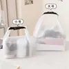 Bolsa de Cosméticos de Gran Capacidad para Mujeres, Bolsa de Almacenamiento Impermeable y Resistente a Manchas, Diseño Portátil con Hebilla Multifuncional, Bolso de Mano para Artículos de Tocador de Natación