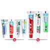 Viaje portátil desechable pequeño pasta de dientes 6G Hotel Hotel hostal artículos de tocador especiales 3G * 100