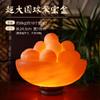 Envío Gratis para Fabricantes de Lámparas de Sal del Himalaya Lámparas de Noche Lámparas de Ambiente Cornucopia Mineral Decorativas Luces Nocturnas Lámparas de Mesa