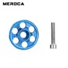 Juego de Tazón de Aleación de Aluminio Cubierta Superior Juego de Muñequeras para Bicicleta Cubierta Superior Colorida Cubierta Superior Hueca en Forma de Flor Cubierta Superior del Tubo de Dirección Superior de la Horquilla Delantera