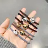 Metal Coreano Pequeño Dinosaurio Gato Goma para el Pelo Dibujos Animados Panda Banda de Goma Sencilla Pulsera de Goma para el Pelo Goma para el Pelo de Doble Uso