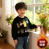 Sudaderas para Niños y Niñas 2026 Otoño e Invierno Nuevo Estilo Coreano Sudaderas de Felpa con Dibujos Animados para Niños Ropa Cálida y Linda para Bebés Niñas