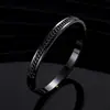 Pulsera de Alta Gama para Mujer Pulsera de Acero de Titanio Tejido de Bambú para Mujer Joyería para Mujer Pulsera Tejida de Acero Inoxidable Nicho Venta al por Mayor