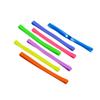 Tiras de Silicone Casuais e Portáteis, Tiras de Mão Reutilizáveis, Cordões de Silicone para Bolsas, Tiras Elásticas, Tiras com Logos Imprimíveis