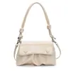 Bolsa de Axila Simples e Moderna Estilo Coreano de Ombro Único para Mulheres 2025 Verão Nova Casual Roupa de Trabalho Diagonal Bolsa Quadrada Pequena