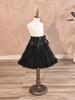 Saia de Armação 45cm com Tule Nuvem Lolita Fluido Saia Bufante Sem Armação para Uso Diário, Cosplay, Performance de Halloween, Estilo Dark, Transfronteiriço