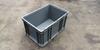 Caja logística de plástico, caja de rotación logística, caja logística de tamaño estándar europeo, caja de accesorios para automóvil, caja de piezas con tapa, caja de rotación