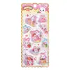 Shinle Desenho Animado Infantil Transfronteiriço Coelho Shinle Folha de Ouro Adesivos Preenchidos com Óleo Recompensas de Jardim de Infância para Crianças Adesivos 3D Preenchidos com Água
