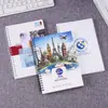 Caderno Espiral Personalizado pelo Fabricante Caderno de Folhas Soltas Publicitário Bloco de Notas de Desenho Animado Criativo Caderno Espiral Logotipo Personalizado