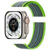 Pulseira Apple Watch Adequada para Apple Watch12Ultra3 Nylon Tecido Velcro Iwatch9 Pulseira de Trilha