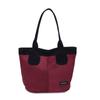 Bolso Casual de Gran Capacidad Nuevo Bolso de Hombro de Moda para Mujer Bolso Tote de Lona Simple Versátil Bolso de Clase para Estudiante Universitario