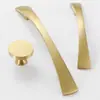 Accesorios de Ferretería Modernos y Simples Hebilla Mano Armario Puerta de Gabinete Manija de Mueble Electrochapada Manija de Aleación de Aluminio para Cajón de Gabinete