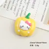 Acessórios de Resina DIY Desenho Animado Joias Vegetal Gatinho Cola de Chantilly Grampo de Cabelo Capa de Celular Fivela de Sapato Chaveiro Pingente com