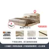 Cama de Cuero Ji y Orejas de Elefante Simple Moderna Caja Alta de Almacenamiento con Cajón Cama para Apartamento Pequeño Almacenamiento de Mesita de Noche Cama Principal