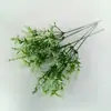 Atacado Pronto de Fábrica Planta Simulada Lavanda Amazon Plástico Artificial Plantas Verdes Decorativas Internas e Externas Espigas de Trigo