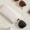 Nueva bolsa de almacenamiento de gafas de PU, portátil, funda de almacenamiento para gafas de sol, cierre automático, bolsa de almacenamiento para gafas de miopía