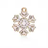 Pendente Gato Preto e Branco Flor Gotejante de Óleo Venda Quente Transfronteiriça Liga de Zinco Brincos Pulseira Chaveiro Acessórios de Joias DIY