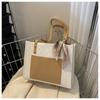 Bolsa grande capacidade estilo ocidental moda all-matching 2023 outono e inverno novo lenço de seda bolsa de ombro portátil bolsa tote