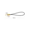 Joias Feitas à Mão, Cordões DIY, Bonecos de Brinquedo Personalizados, Alças de Celular com Argola Única/Dupla Banhadas a Ouro, Cordões com Fecho Lagosta Atacado