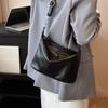 Bolsa Pequena Texturizada de Luxo para Mulheres, Nova Moda Verão 2026 Versátil Bolsa de Ombro Transversal, Bolsa Saco Tendência para Senhoras