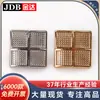 Botões Quadrados para Camisa, Botões de Metal, Botões para Camisa, Botões para Tricô de Suéter, Botões, Fechos de Botão, Jin Da