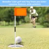 Suministro Transfronterizo Banderas de Golf, Opciones Multicolor, Banderas de un Solo Color, Mini Banderas de Golf, Banderas de Objetivo para Putting