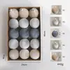 Novas Bolas de Natal de Tecido Feitas à Mão de 8 cm da Amazon, Pingentes Decorativos de Natal, Bolas de Natal, Enfeites para Árvore de Natal em Estoque