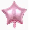 Balão Metalizado de Alumínio Estrela de Cinco Pontas Coração 18 polegadas Balão de Festa Casamento Decoração Balão Infantil Brinquedo Balão Atacado