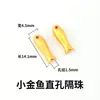 Accesorios Chapados en Oro DIY Pulsera de Cuentas Estrella de Cinco Puntas Hueca Cuentas Espaciadoras Materiales para Manualidades Accesorios para Pulseras