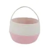 Cesta plegable, cesta para guardar snacks, cesta de almacenamiento tejida con cuerda de algodón transfronteriza, cesta hecha a mano para guardar huevos, cesta de cuerda de algodón