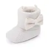 Botas de invierno con forro polar y lazo zapatos de bebé botas de algodón para bebé zapatos de bebé botas de nieve 2335