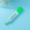 Conjunto de 6 marcadores de texto, marcadores estudantis para destacar pontos-chave, marcadores coloridos, canetas de grande capacidade para journaling e rabiscos