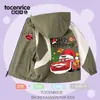 Sudaderas con Capucha para Niños Cars Rayo McQueen Navidad Estampado de Carreras para Hombre Otoño Invierno Top de Terciopelo