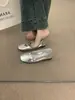 Zapatos de abuela Chuyuji retro versátiles de punta cuadrada de cuero suave, versátiles y cómodos para los pies, mocasines de ballet de suela blanda para mujeres embarazadas