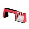 Afilador de Cuchillos Doméstico Rápido de Cuatro Etapas, Herramienta Manual de Afilado de Tijeras de Ángulo Fijo, Utensilio de Cocina Piedra de Afilar Multiusos