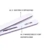Papel de Lija Profesional Blanco Lima Recta para Uñas Lima Lavable de Doble Cara 100/180 Herramientas para Uñas Venta al por Mayor