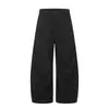 Pantalones rectos anchos de estilo retro streetwear Rumeng para hombre, otoño, corte holgado, ropa de trabajo para parejas, parachute, casual, largos