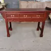 Nuevo estilo chino mesa de altar mesa de Buda mesa de incienso de madera maciza para el hogar para ofrecer a Buda mesa de ofrendas mesa espiritual madera de olmo viejo templo para ofrecer a Buda