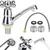 Grifería para lavabo Morning Dew cuerpo de hierro cuerpo de cobre lavabo de 96 grifo de columna única de enfriamiento lavabo de 4 puntos productos de comercio exterior