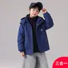 Jaqueta masculina três em um com forro de fleece removível para primavera, outono e inverno, corte solto esportivo estilo coreano para meninos mais velhos